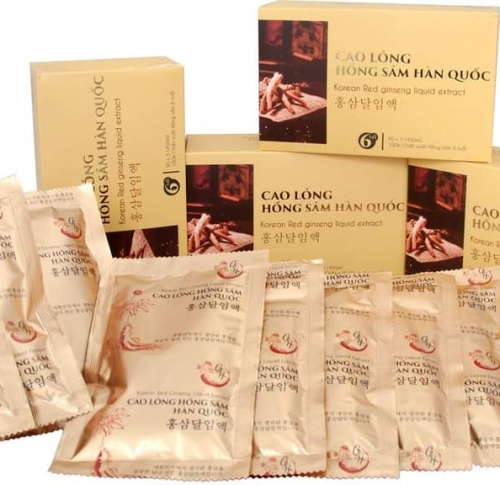 CAO LỎNG HỒNG SÂM HÀN QUỐC